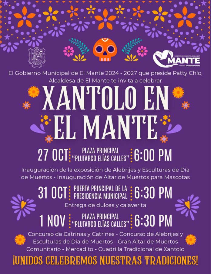 Xantolo en El Mante