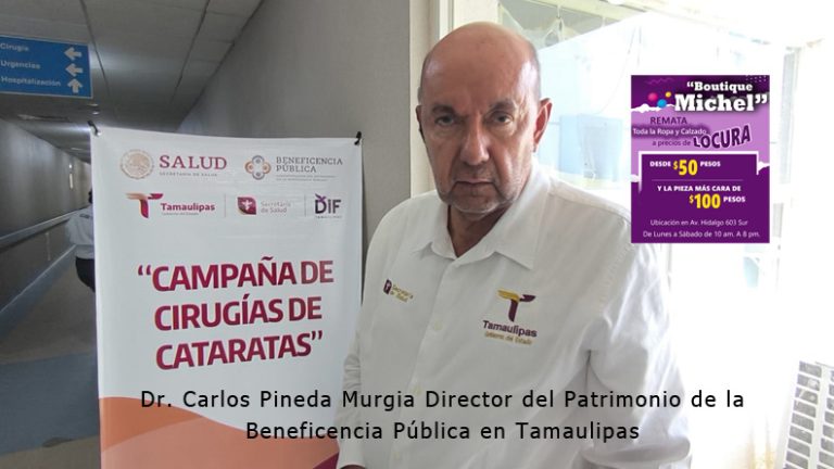 104 pacientes promedio al día fueron operados de la vista