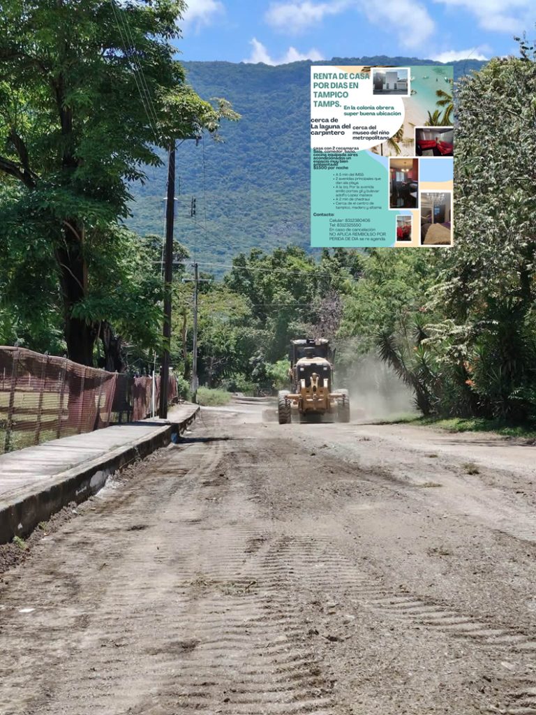 Avanza la rehabilitación de caminos y calles en la comunidad de San Pedrito