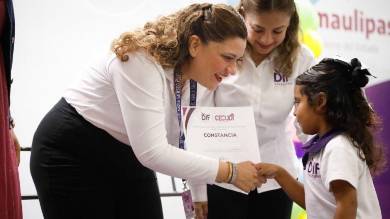 Gradúa DIF Tamaulipas a más de 2 mil 850 niñas y niños de educación preescolar