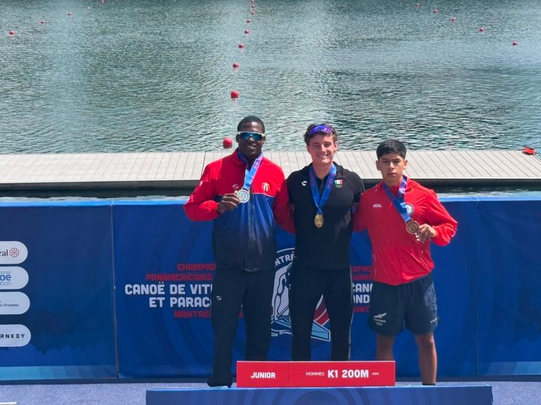 Conquista el tamaulipeco Diego Popa oro y plata en el Panamericano de Canotaje
