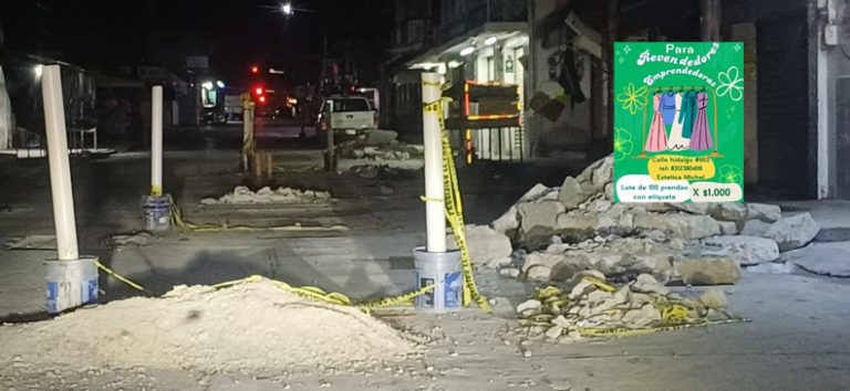 Rescate de calles en el primer cuadro