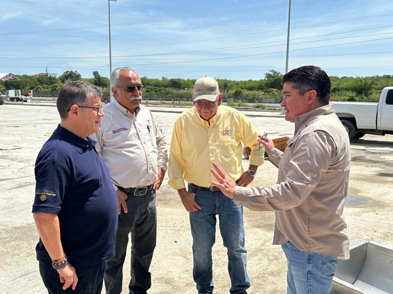 Supervisan avance de la Estación Cuarentenaria Estatal “La Gloria”