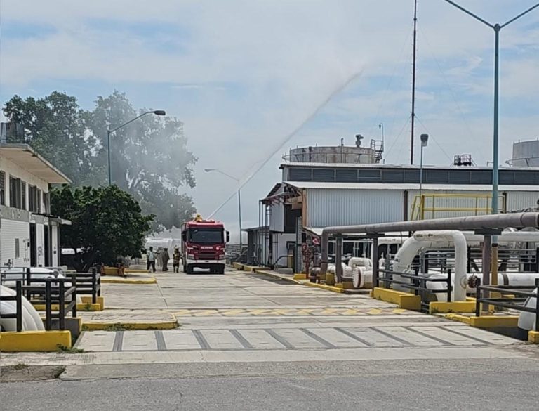 Participa la Guardia Estatal en simulacro por derrame de hidrocarburo