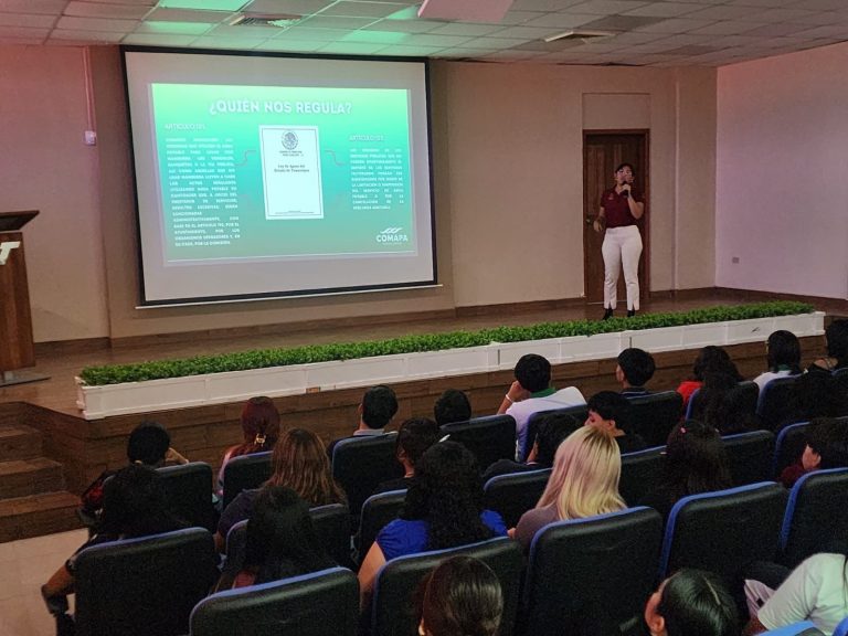 Fomenta UT Nuevo Laredo el cuidado responsable del agua entre estudiantes
