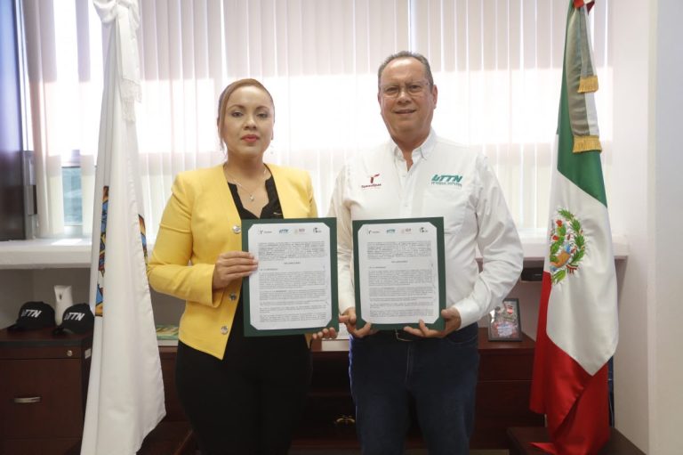 Amplía UTTN oportunidades académicas y laborales para sus estudiantes mediante convenio empresarial