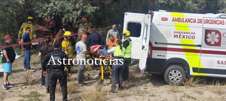 Volcadura mortal en la Victoria–Matamoros