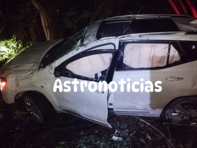 Vuelca camioneta en la Mante – Ocampo