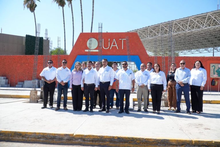 Contará la UAT con más y mejores edificios e infraestructura en Nuevo Laredo. El rector supervisó obras en la frontera