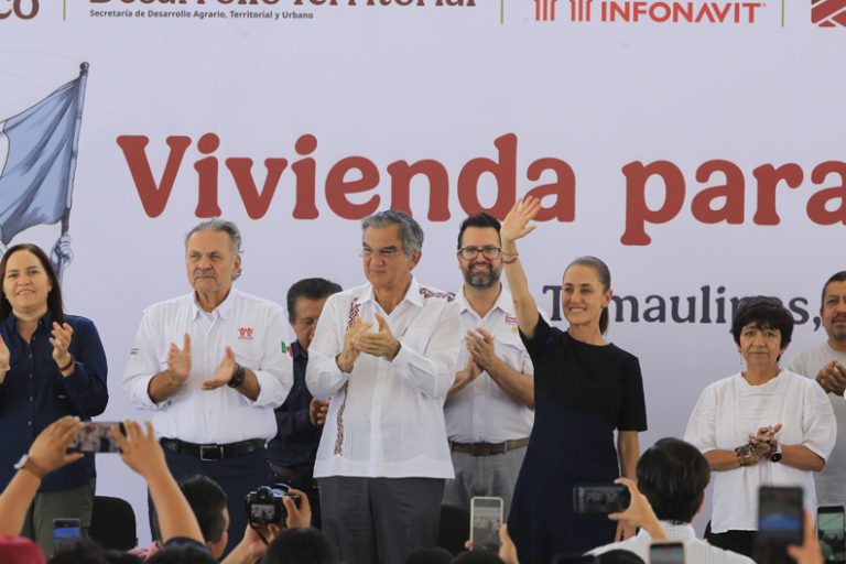 Inicia Claudia Sheinbaum gira por Tamaulipas con entrega de viviendas en Reynosa