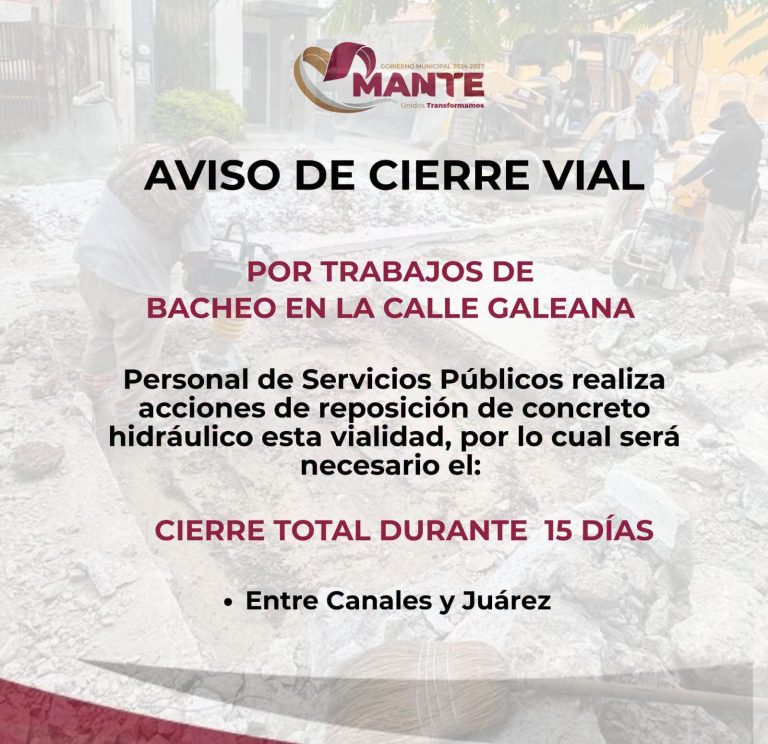 Pide Patty Chío comprensión a mantenses por trabajos en la red de drenaje
