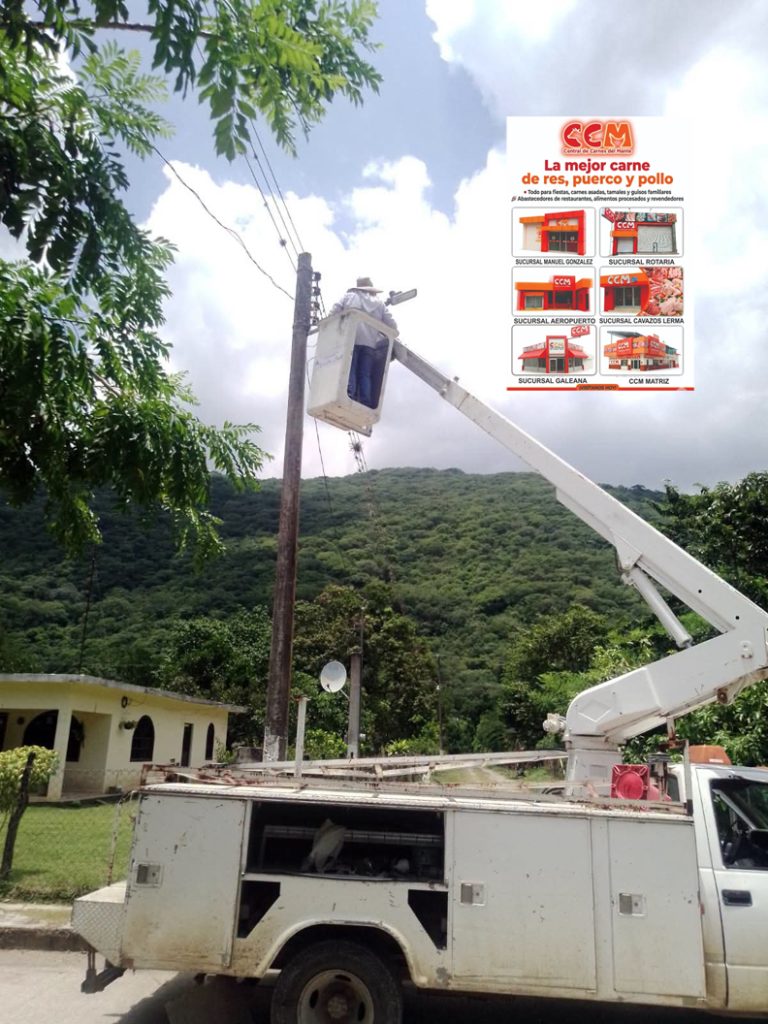 Refuerzan la seguridad en la Colonia Santa María de Guadalupe con la instalación de 18 nuevas lámparas LED