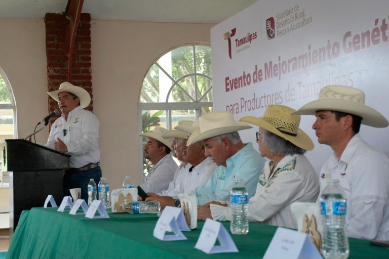 Acerca programa estatal, genética de alta calidad a las y los productores pecuarios
