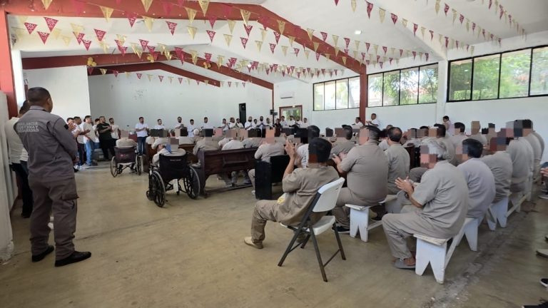 Lleva fundación “Manos de Amor” mensaje de motivación, valores y esperanza a PPLs del CEDES Matamoros