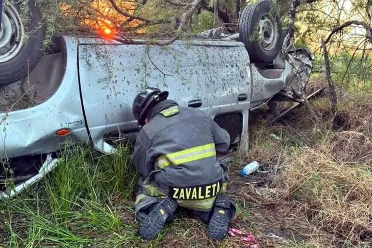 TRÁGICA VOLCADURA EN LA CARRETERA LIBRE A REYNOSA